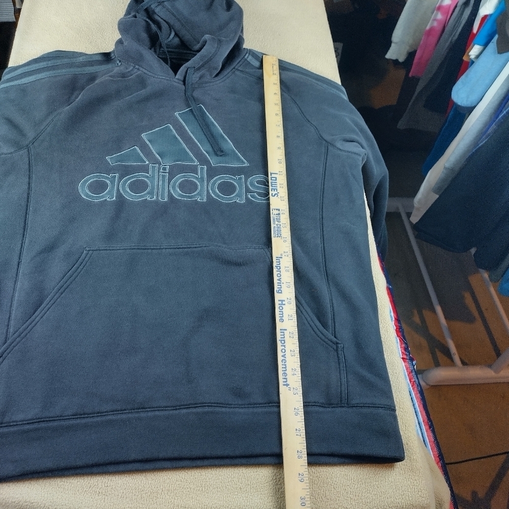 Adidas Men's Size Large Hoodie Pullover Fleece Force Urban Wear City Fashion - Picture 9 of 11